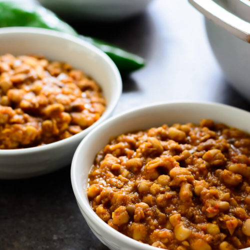 Ewa Riro (beans pottage)