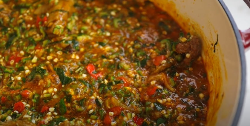 Okro Soup (Ila Alasepo)